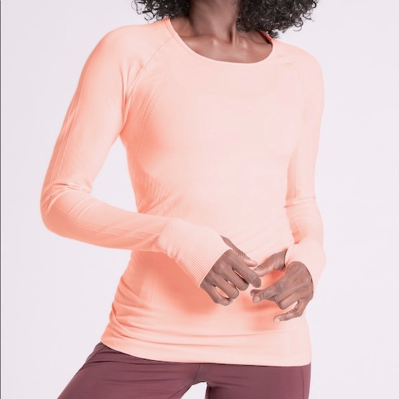 Athleta Tops - NWT Athleta Speedlight Top Beach Peach